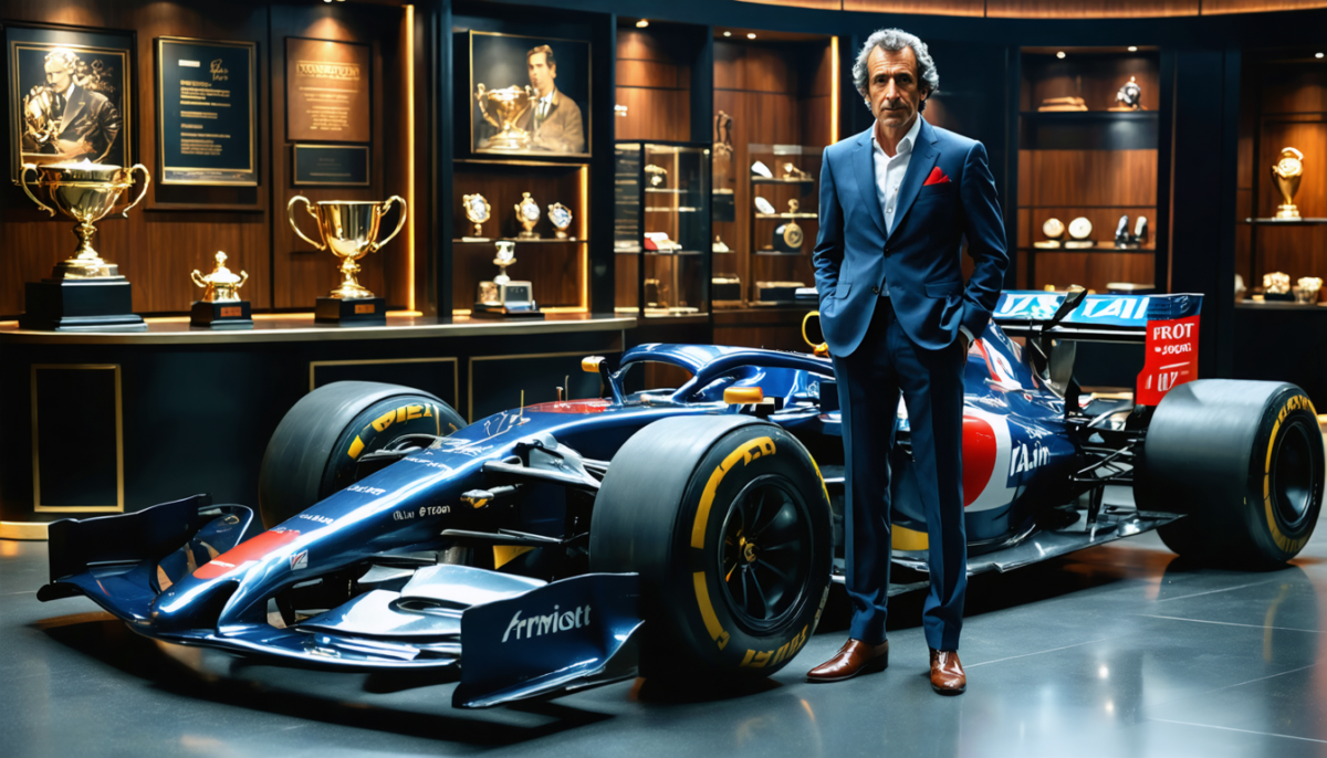 découvrez la vie fascinante d'alain prost, quadruple champion de f1, et explorez la richesse accumulée par la légende du sport automobile.