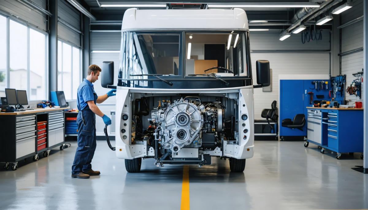 découvrez notre guide complet pour installer une boîte de vitesses automatique sur votre camping-car, étape par étape, pour un confort de conduite optimal.