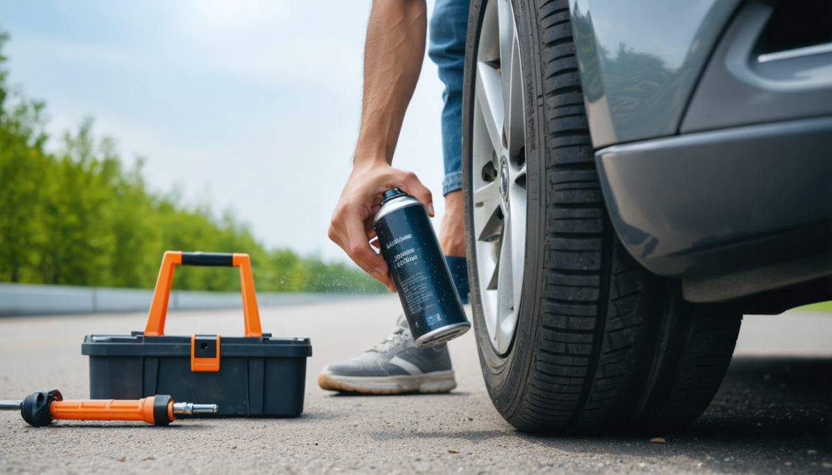 découvrez notre guide pratique pour apprendre à utiliser efficacement une bombe anti-crevaison et réparer rapidement vos pneus en toute sécurité.