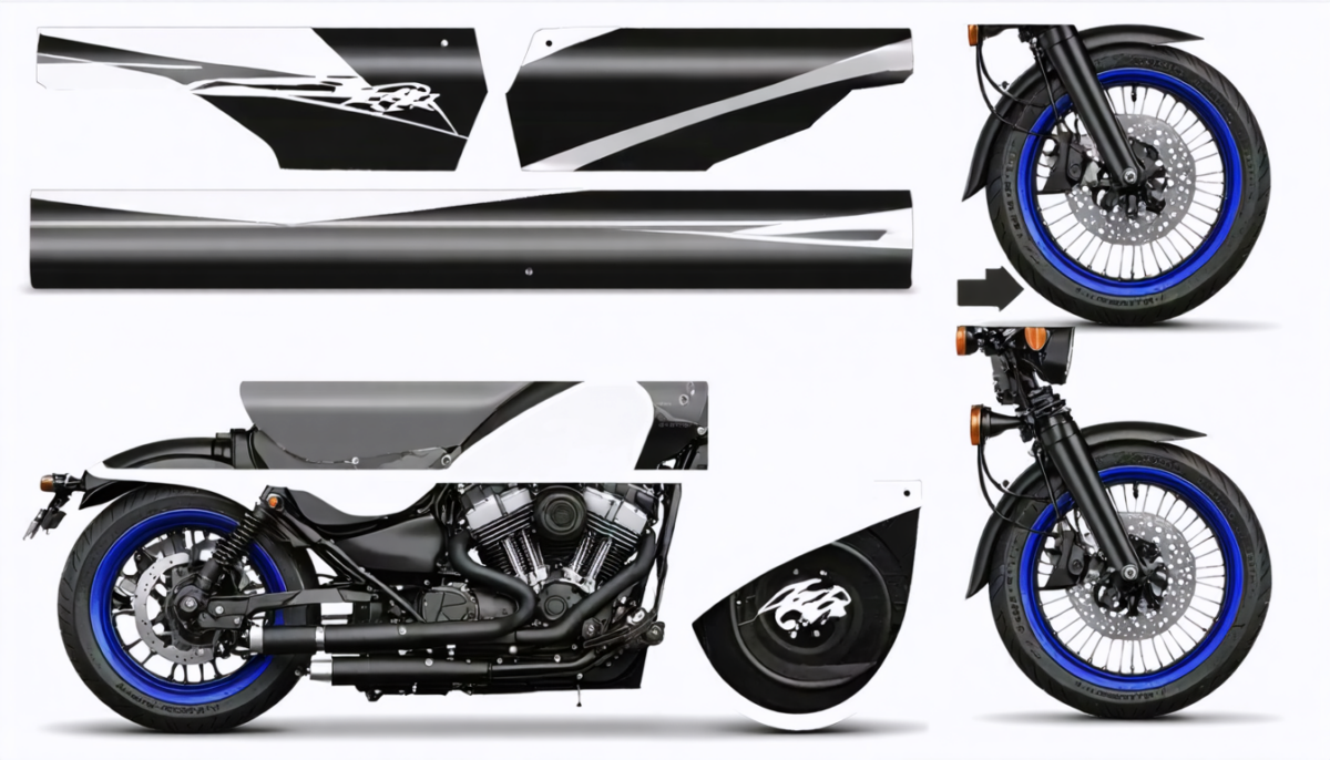 découvrez les étapes essentielles pour réaliser une simulation réaliste de covering moto, alliant créativité et précision pour un rendu professionnel et personnalisé.
