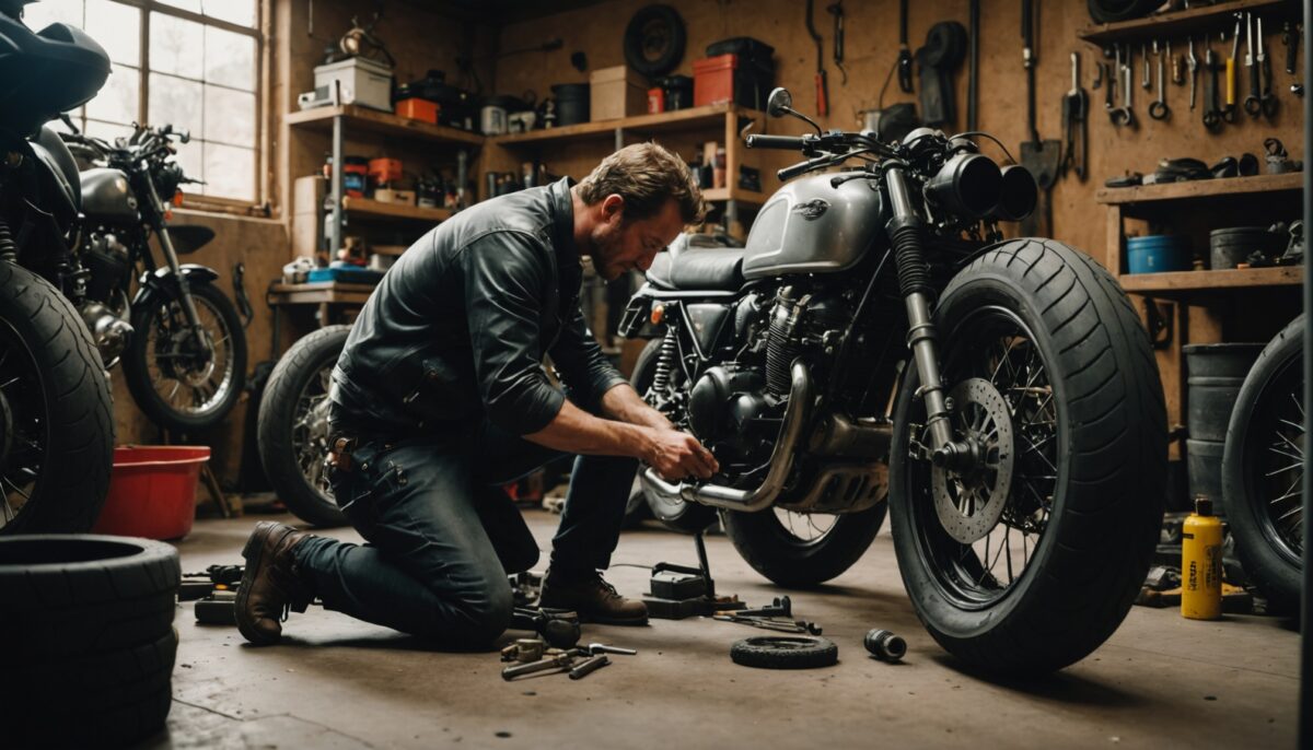 Mèche pour pneu moto : comprendre pourquoi son utilisation est souvent déconseillée, voire proscrite