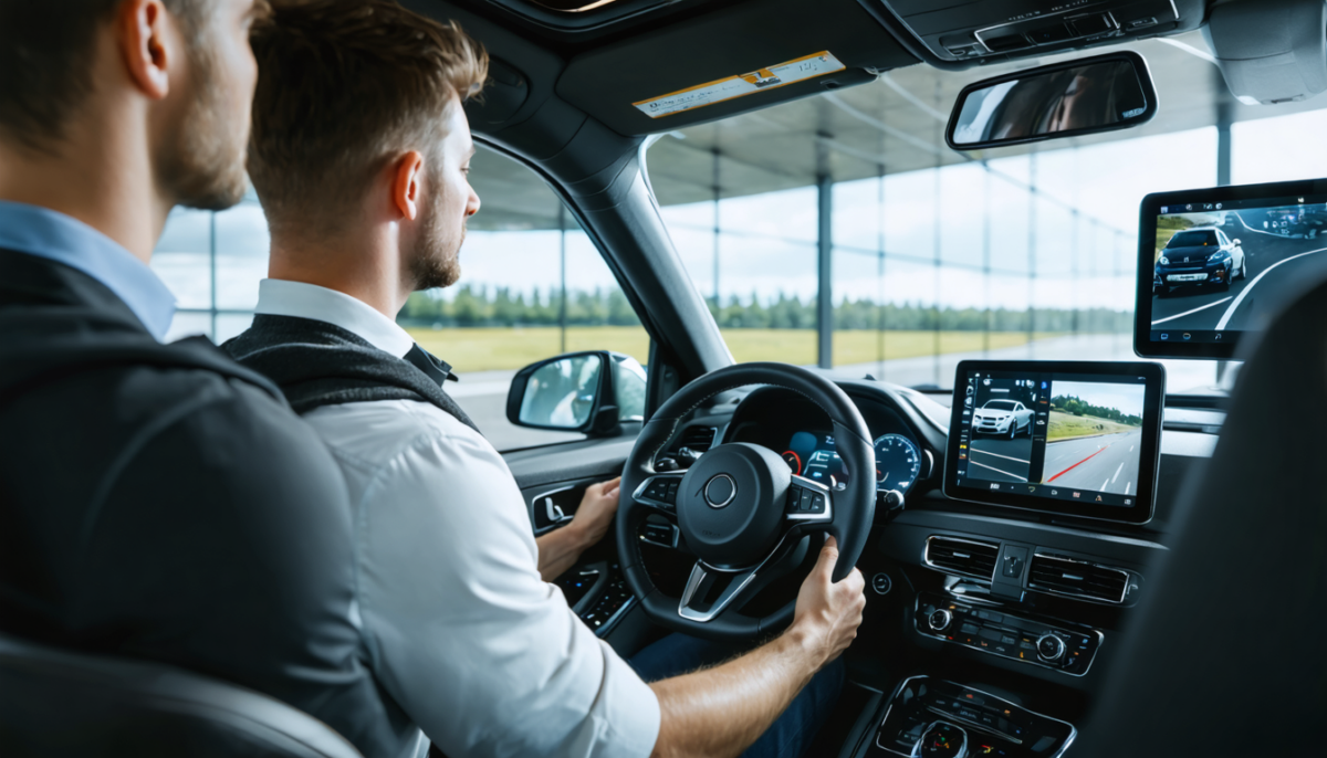 découvrez comment une auto-école d'héritage allie conduite maîtrisée et expertise technique pour former des conducteurs compétents et confiants.
