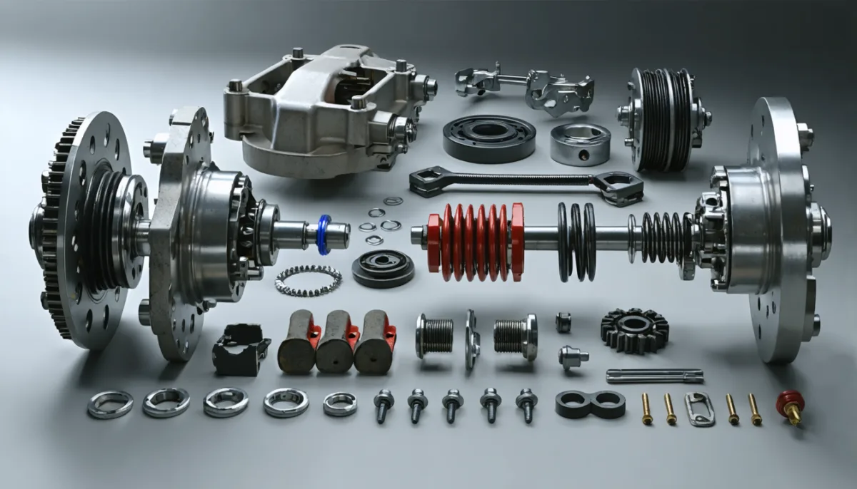 découvrez notre guide détaillé pour comprendre l'éclaté du frein à disque arrière de la peugeot 207 sw 2007. apprenez à identifier chaque composant et facilitez vos réparations ou entretiens.