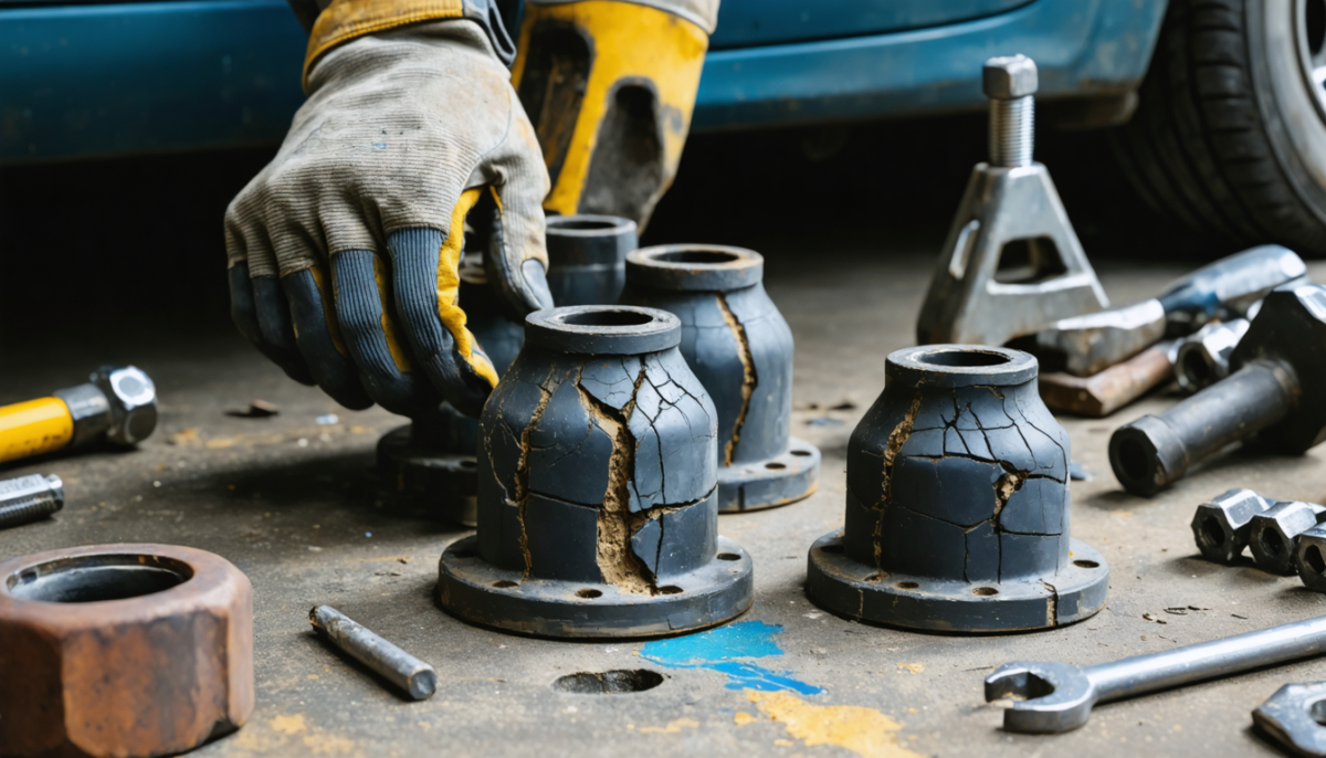 silent blocs usés : apprenez à détecter les signes d'usure et découvrez les méthodes efficaces pour les remplacer afin d'assurer la sécurité et le confort de votre véhicule.