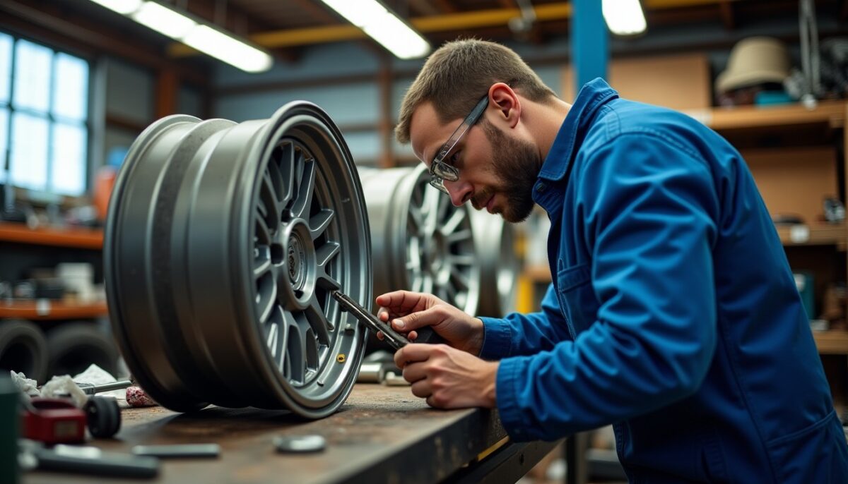 Réparation d'une jante en aluminium : quel budget prévoir ?