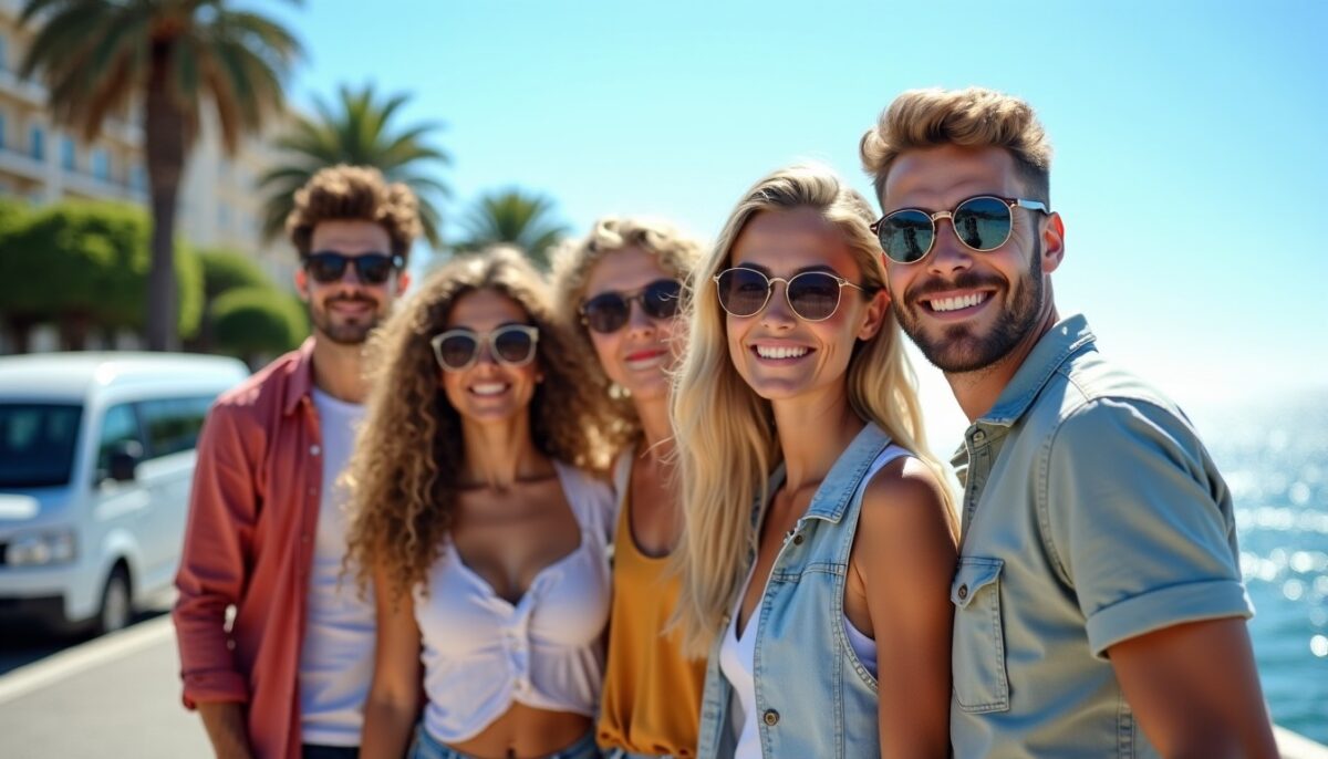 Voyager en groupe à Nice : découvrez comment la location d'un minibus facilite tous vos déplacements