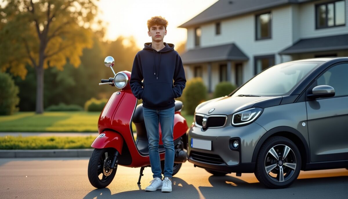Adolescent et mobilité : comment choisir entre voiture sans permis et scooter ?